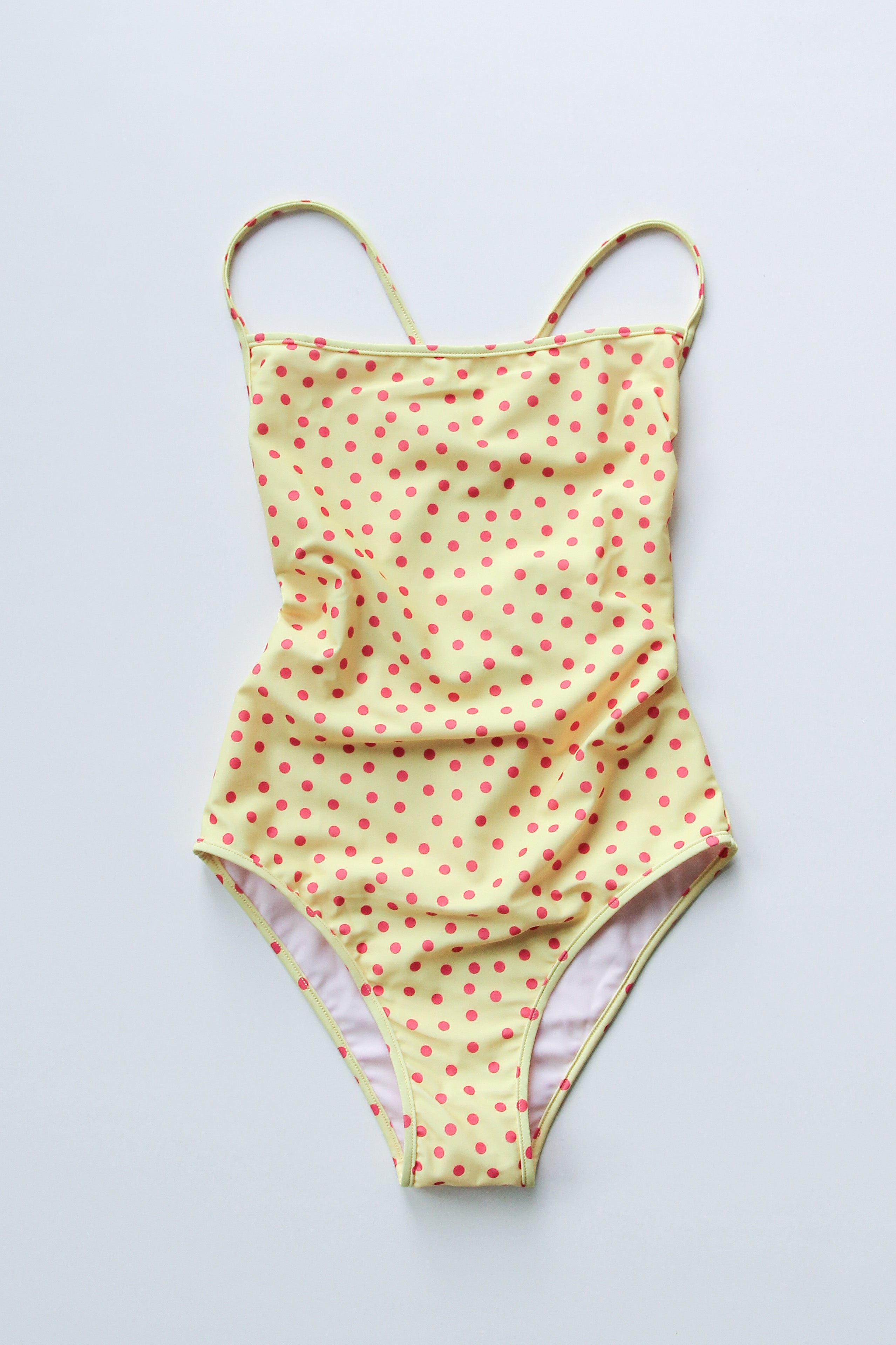 Zolea Swimsuit, Yellow Dot