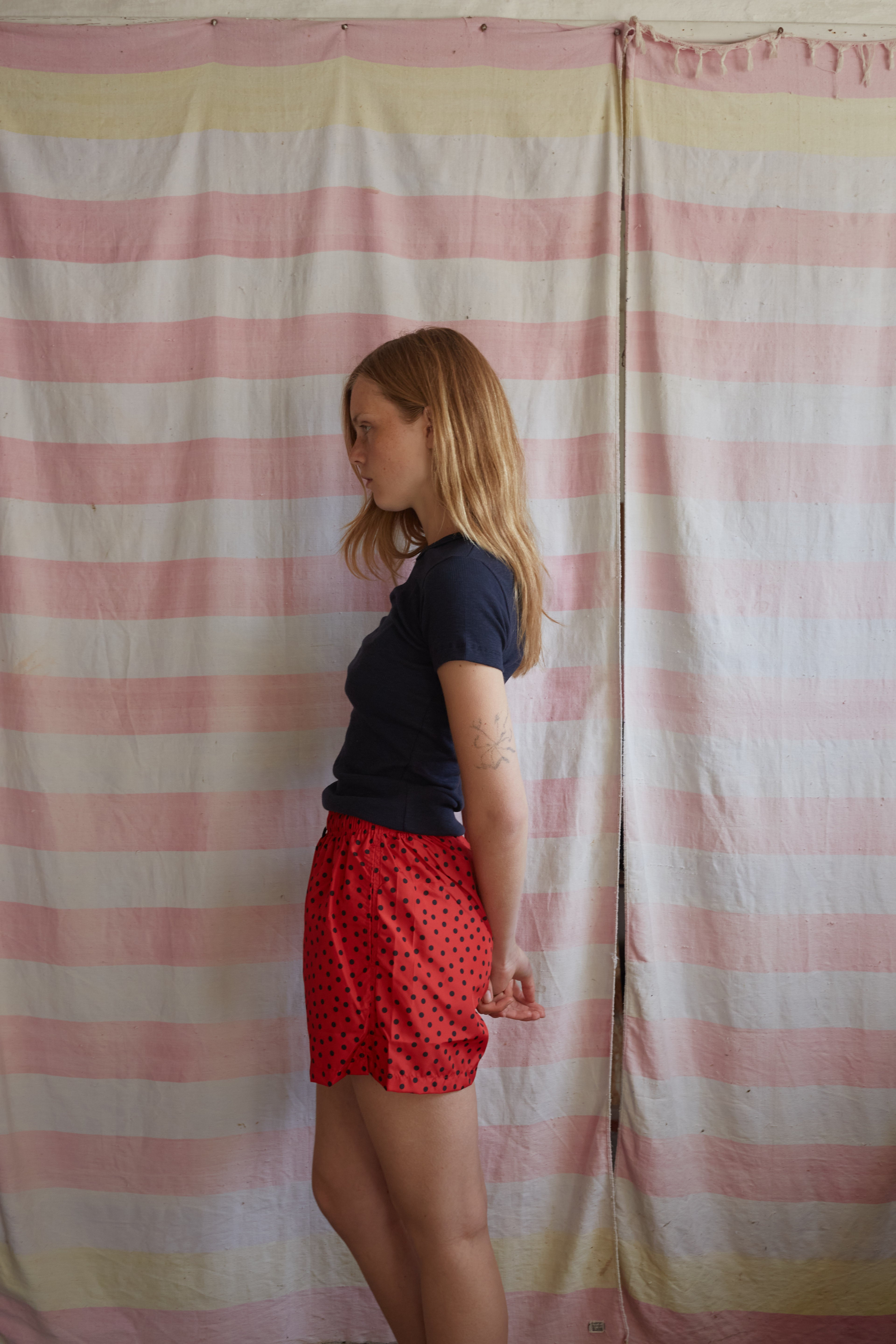 Ali Short Sleeve Tee, Navy