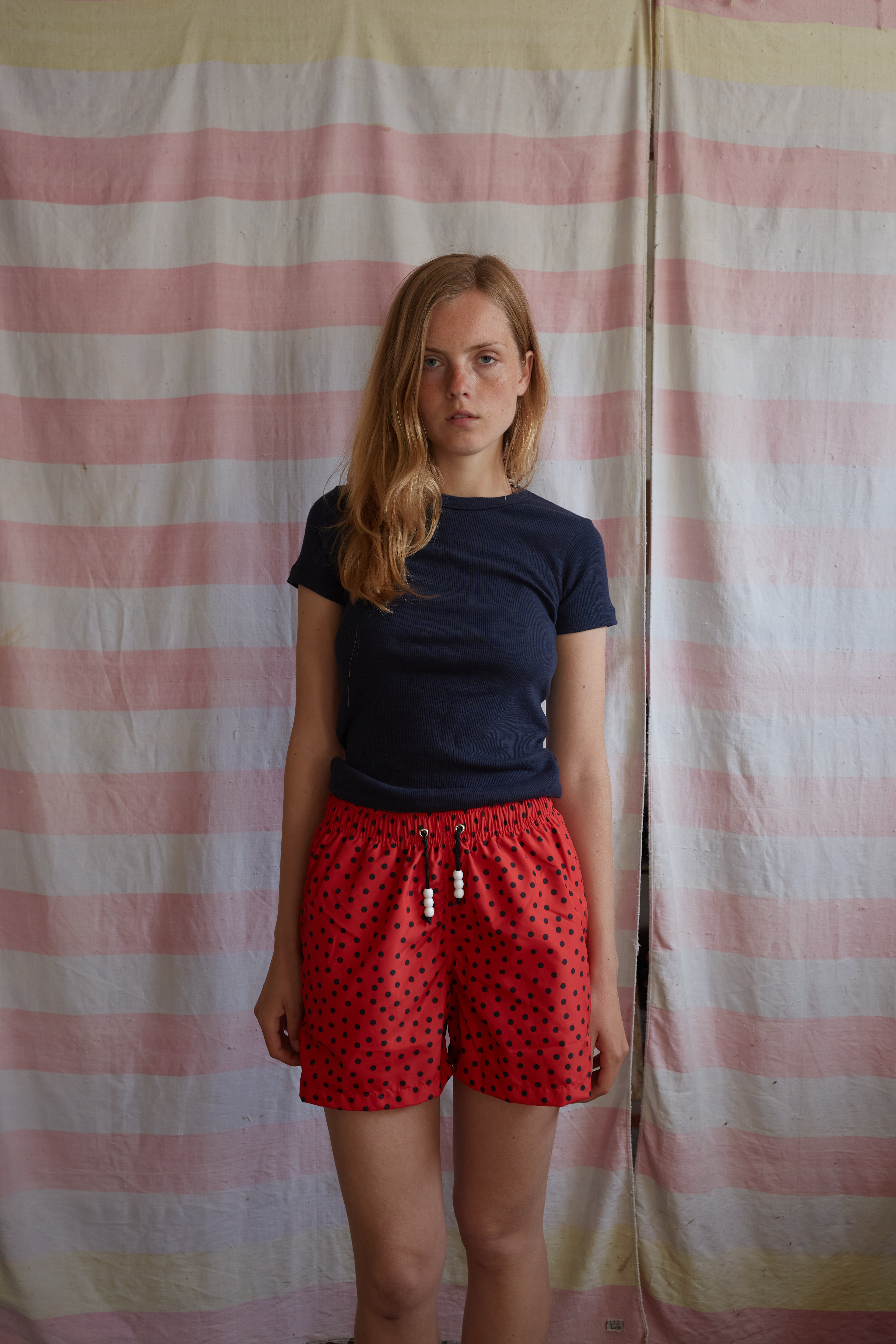 Ali Short Sleeve Tee, Navy