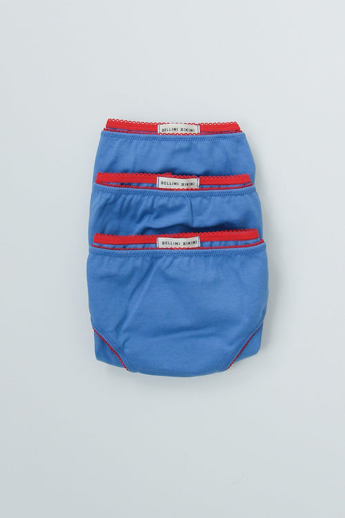 3 Pack - Alma Undies, Cobalt