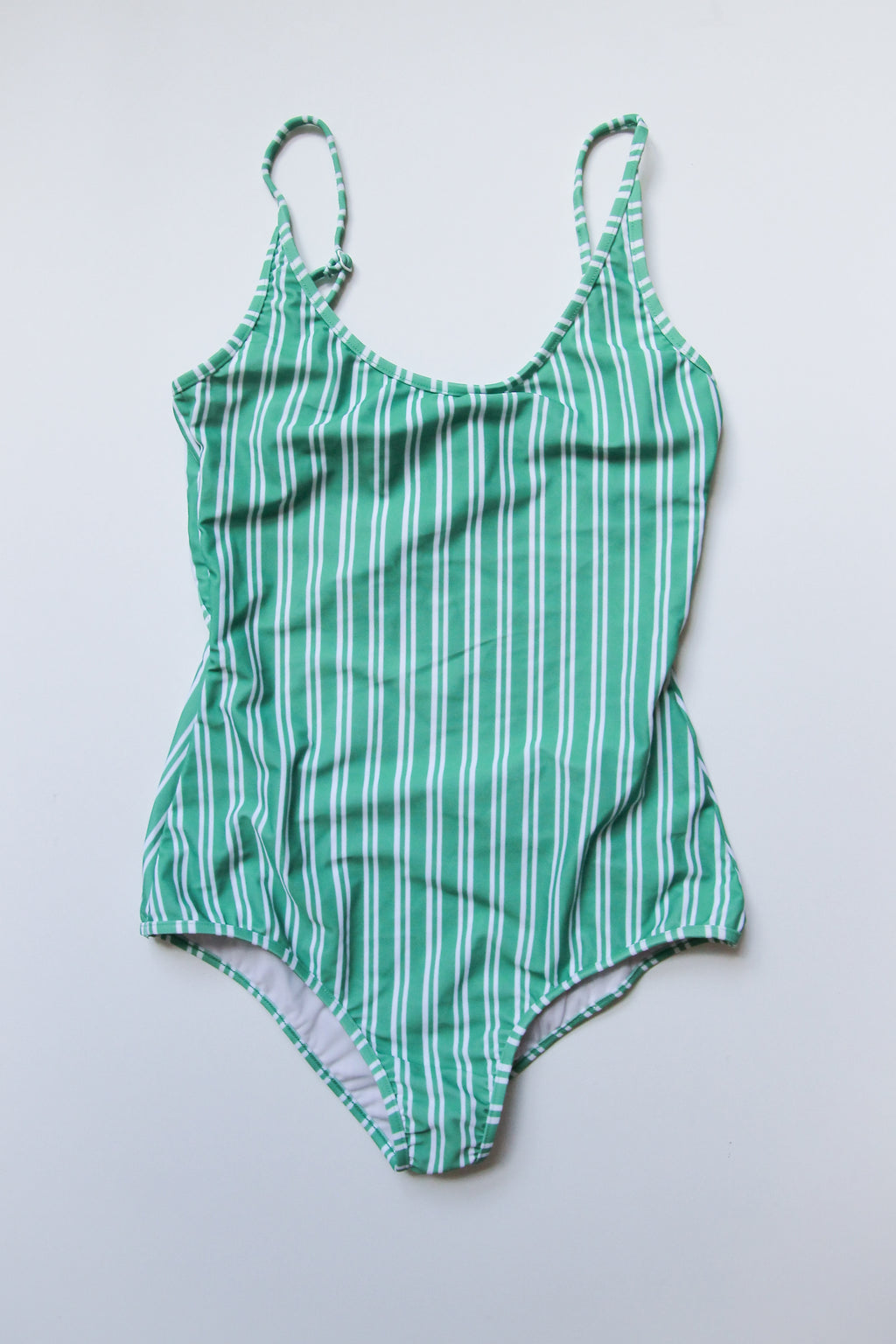 Saona Swimsuit, Green Stripe