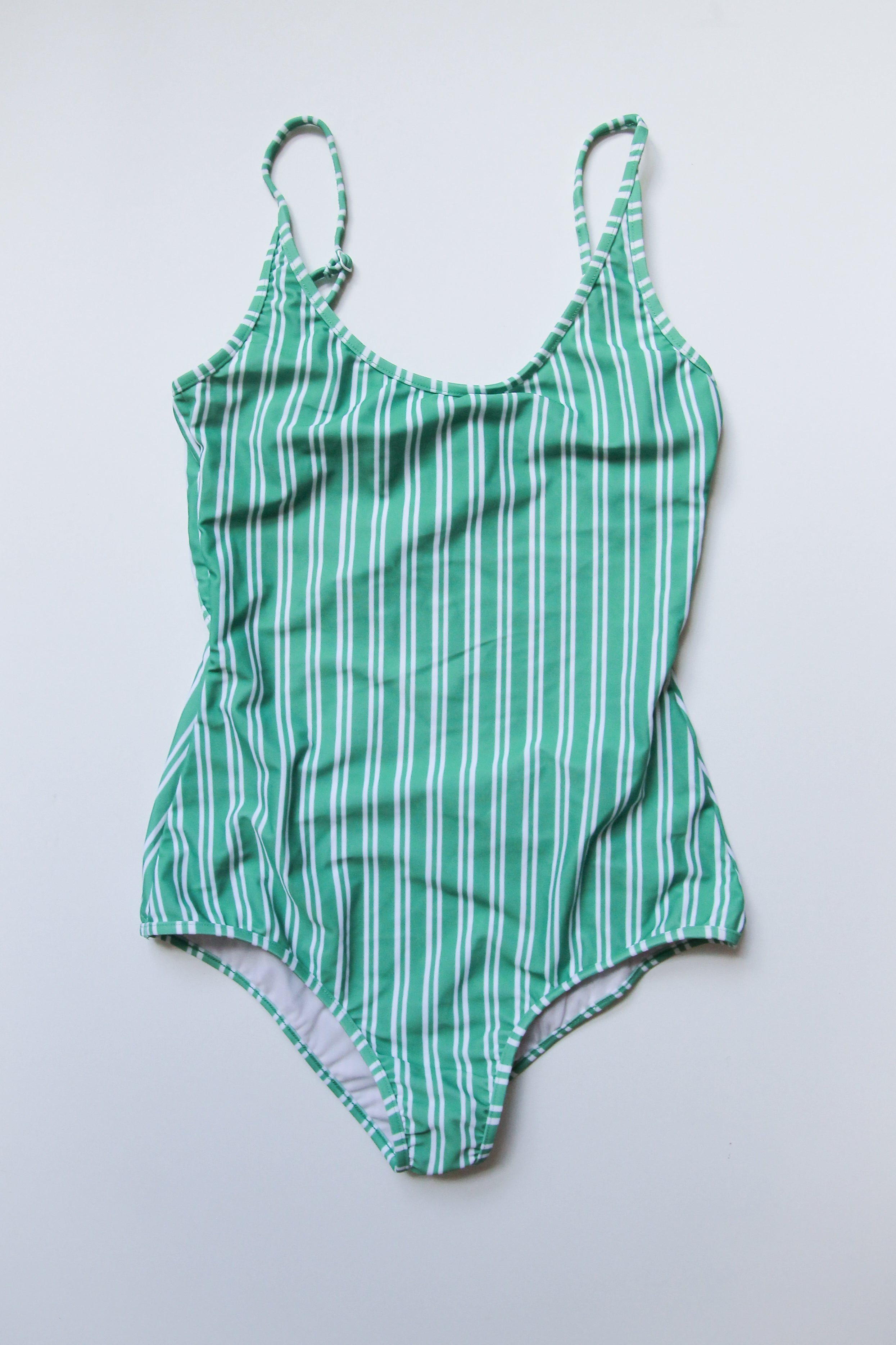 Saona Swimsuit, Green Stripe