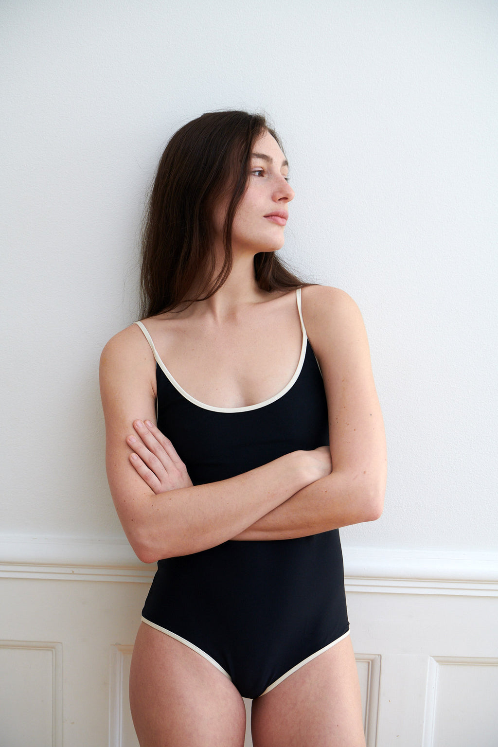 Saona Swimsuit, Ebony
