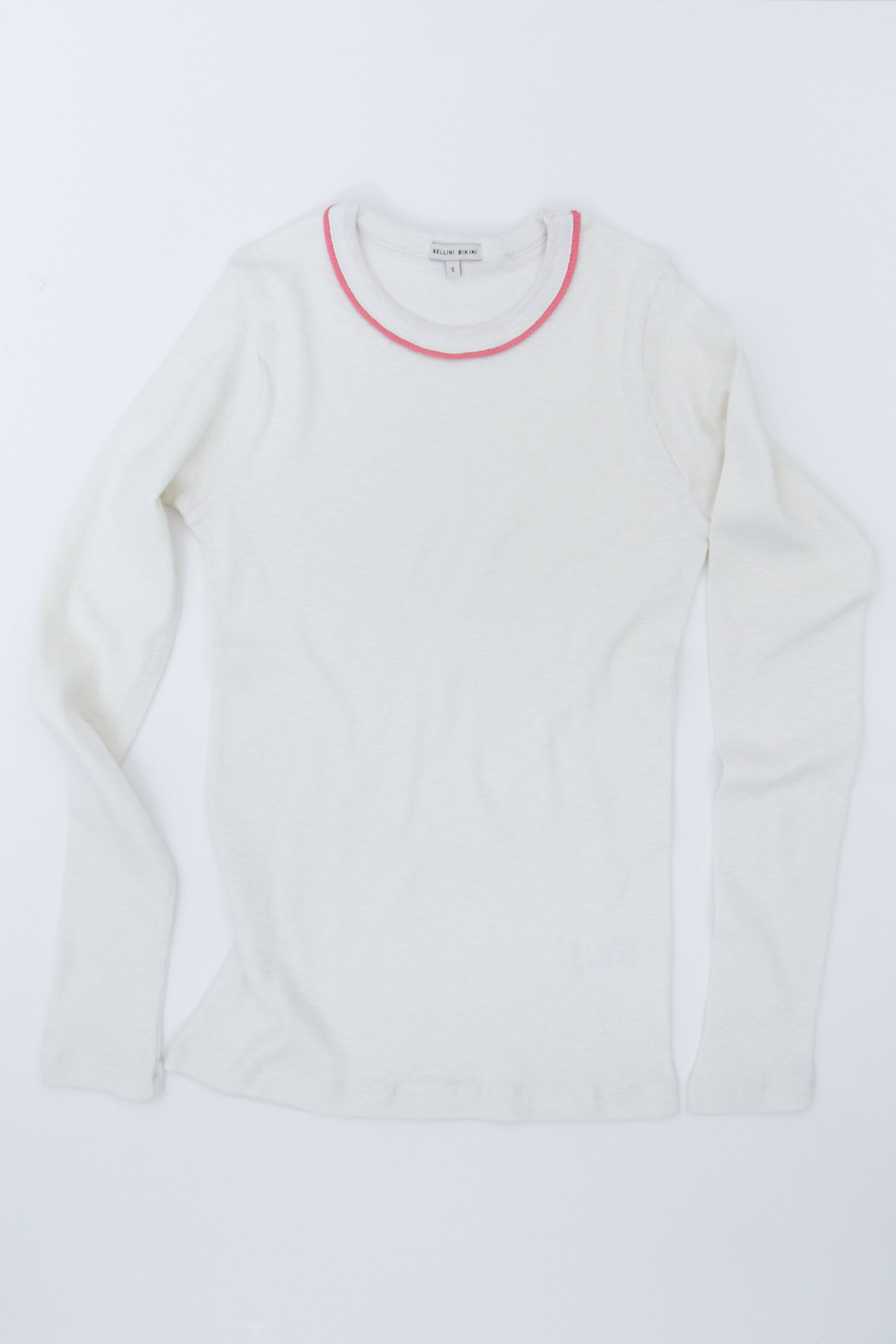 Dobe Long Sleeve Tee, Off White