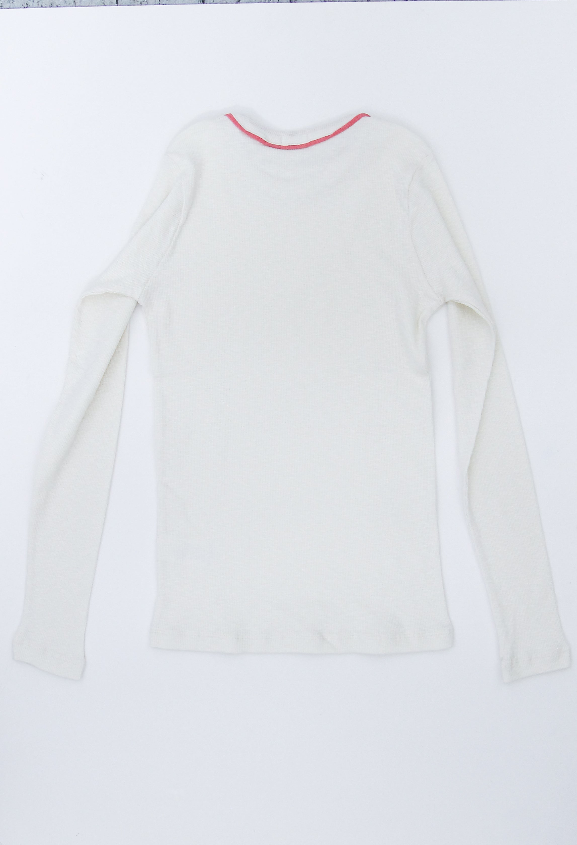 Dobe Long Sleeve Tee, Off White