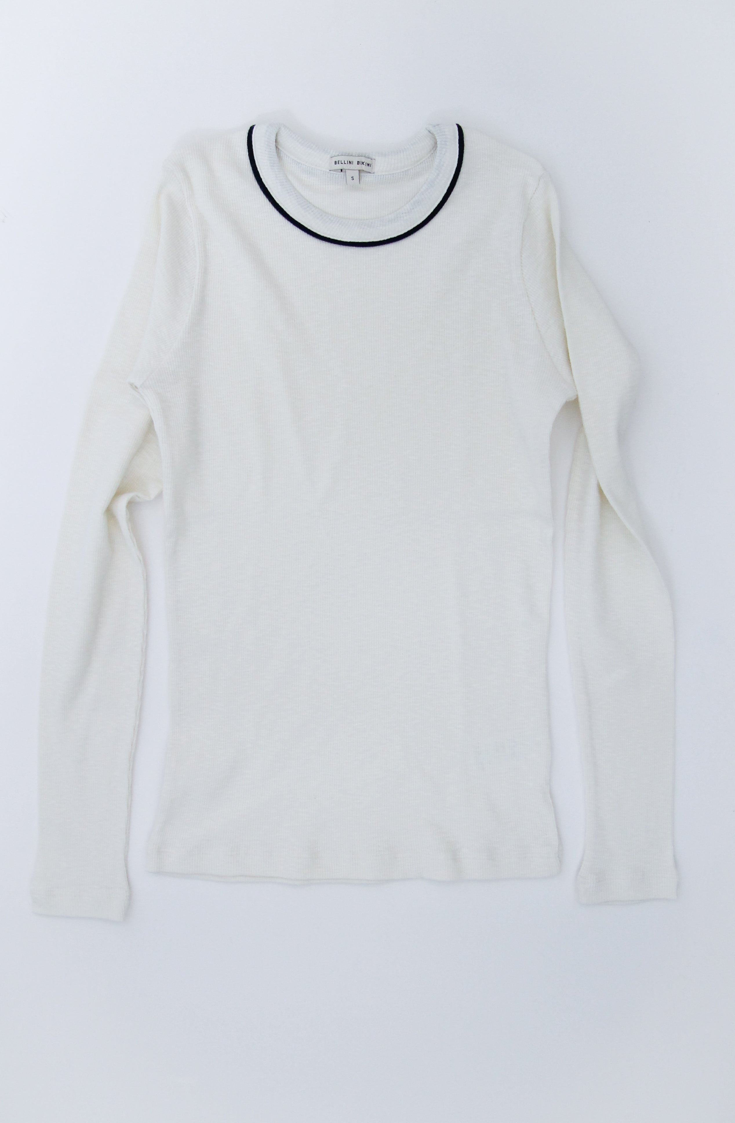 Dobe Long Sleeve Tee, Off White