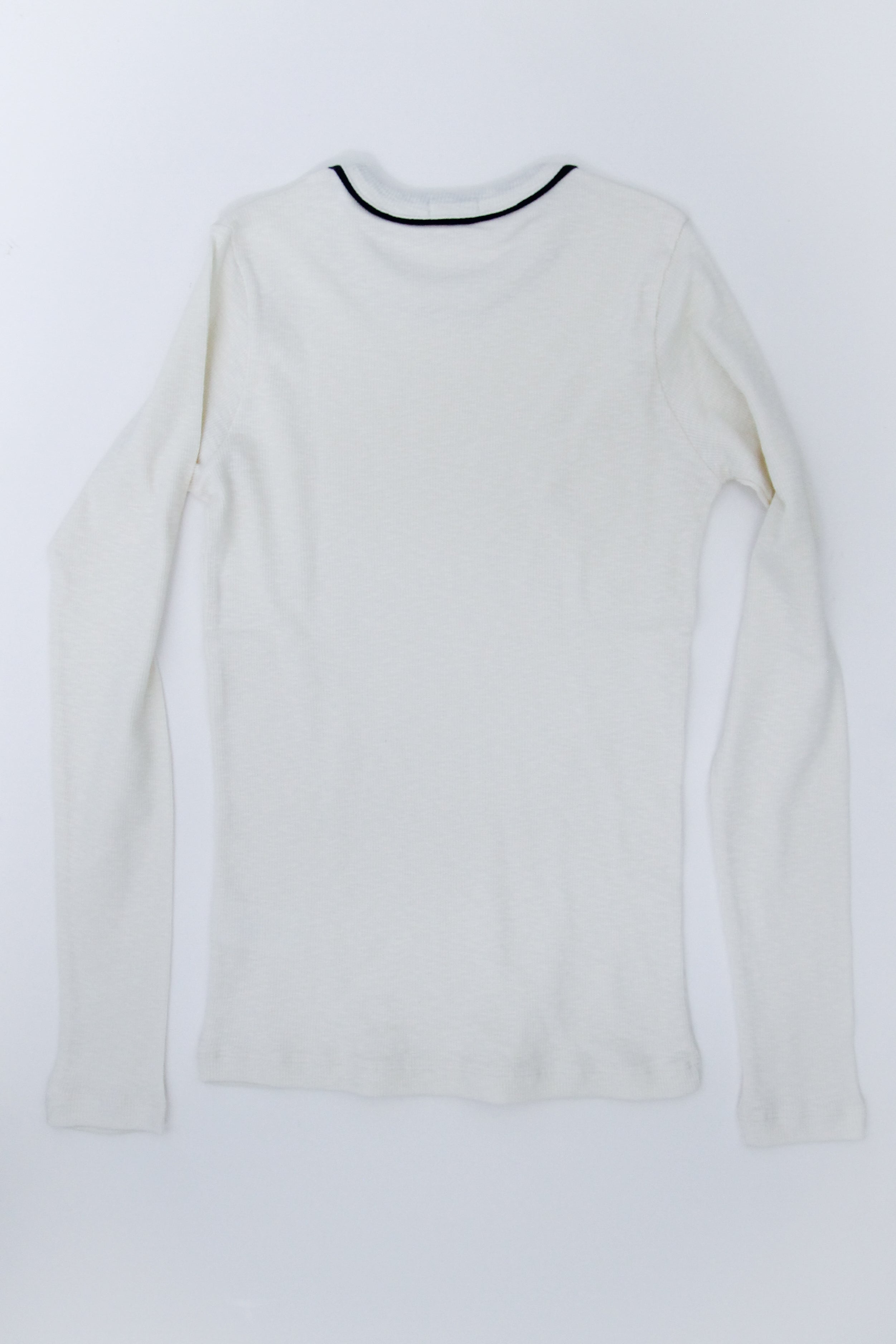 Dobe Long Sleeve Tee, Off White